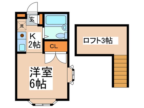 パレス宮崎台の物件間取画像